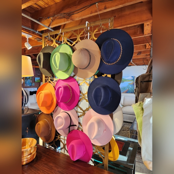 The "Amazing Amal" Hat with Black Ribbon Detailing - Picture 4 of 17